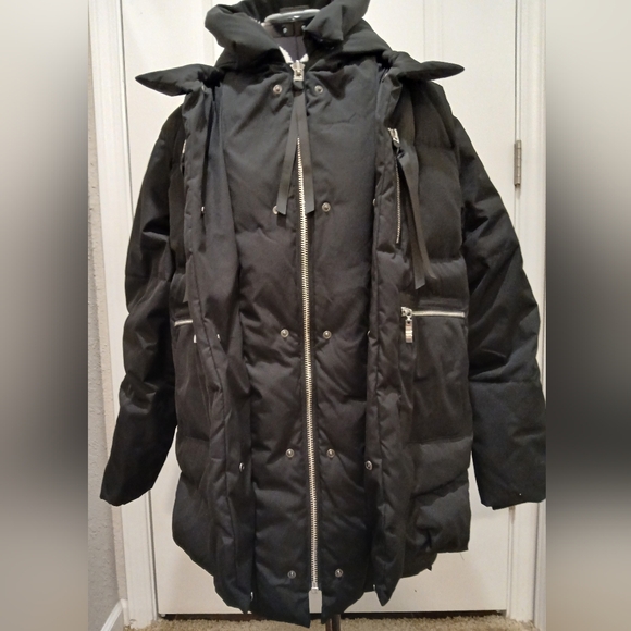 Orolay Black Puffer Winter Coat - Picture 2 of 16